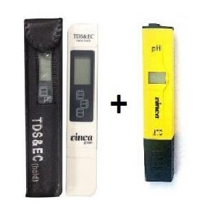 מד pH + EC דיגטhלי