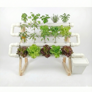 מערכת הידרופוניקה קוטר 4 צול 110 ממ 20 צמחים